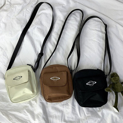 Antmvs Antmvs Korean Fashion Casual Female Messenger Crossbody Bag Purse Phone Bag Canvas Bag Japan Style Girl Small Shoulder Bags