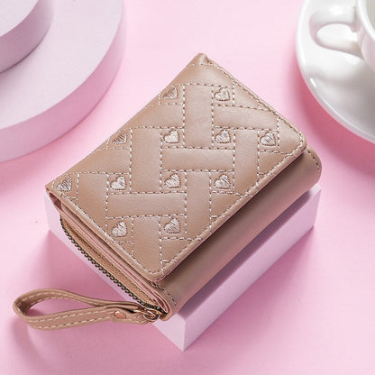 Antmvs Antmvs Women's Wallet Short Women Coin Purse Fashion Wallets For Woman Card Holder Small Ladies Wallet Female Zipper Tassel Mini Clutch