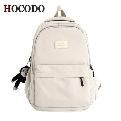 Antmvs Antmvs  High Quality Waterproof Nylon Women Backpack For Teenage Girl School Bag Korean Style College Student Bag Laptop Backpack