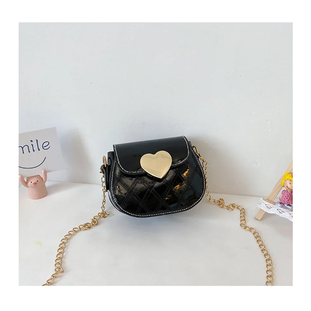 Antmvs Antmvs - Fashionable Cute Mini Children'S Crossbody Bag Princess Bag Waterproof Leather Shoulder Crossbody Small Pouch Coin Purse Handbag