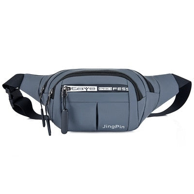 Antmvs  Waterproof Man Waist Bag Fanny Pack Fashion Chest Pack Outdoor Sports Crossbody Bag Casual Travel Male Belt Bag Hip Waist Packs