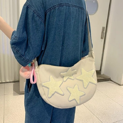 Antmvs Antmvs  Cute Five-pointed Star Messenger Bag Tote Bag Leisure Backpack Large Capacity Shoulder Bag Schoolbag Bag Women's bag