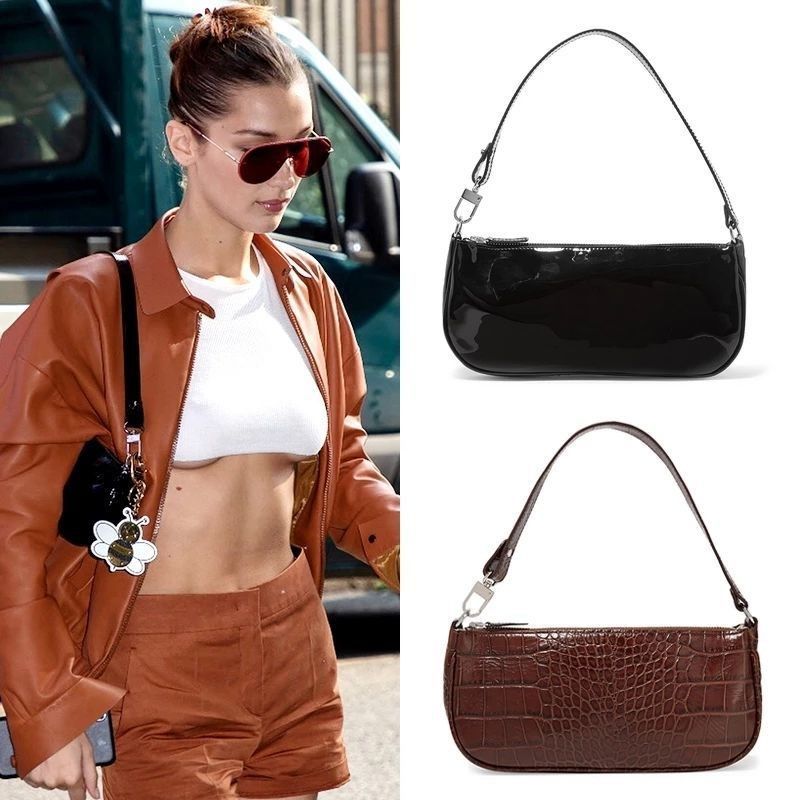 Antmvs Antmvs  Designer Luxury Brand Star Same Model Underarm Bag Popular Bag Crocodile Print Bags for Women Hot Sale Free Shipping