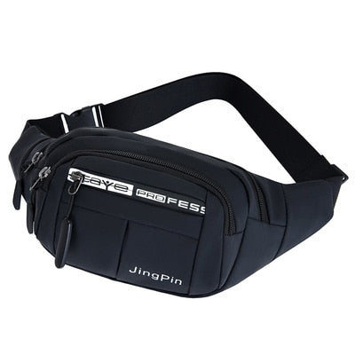 Antmvs  Waterproof Man Waist Bag Fanny Pack Fashion Chest Pack Outdoor Sports Crossbody Bag Casual Travel Male Belt Bag Hip Waist Packs