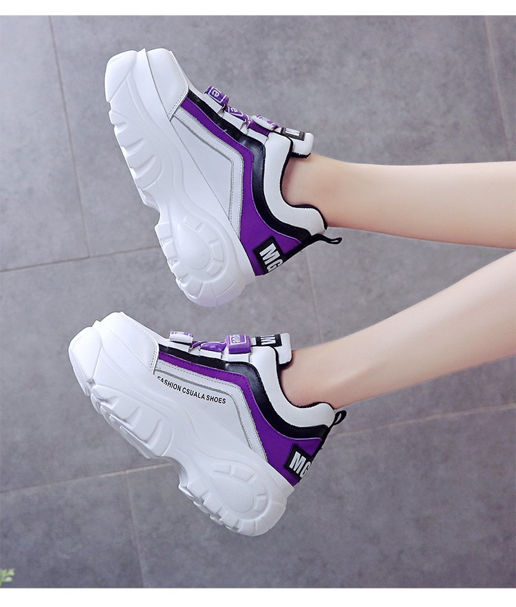 Antmvs  Sneaker Women Buckle Woman Muffin Breathable Women Causal Shoes Platform Spring Autumn Fashion Thick Bottom Sneakers