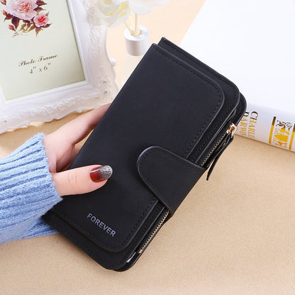 Antmvs Antmvs Long Wallet Women PU Leather Luxury Multi-Card Holder Clutch New Fashion Women's Wallet Purse Hasp Soft Ladies Coin Purse Bag