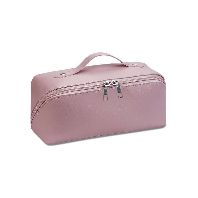 Antmvs Antmvs  Large-Capacity Travel Cosmetic Bag Portable PU Makeup Pouch Women Waterproof Bathroom Washbag Multifunctional Toiletry Kit