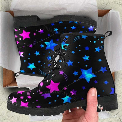 antmvs Skull Flower Print High-Top Boots Women Boot Autumn Winter Fashion Women Tooling Ankle Boots Women Boots Women Botas Mujer