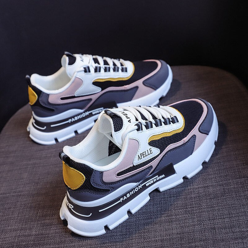 Antmvs Sneakers For Women  Designer Platform Casual Sports Running Shoes Female Students Match Color Fashion Sneaker Chunky Mujer