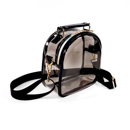 Antmvs Antmvs Transparent Shoulder Messenger Bag Portable Waterproof Shopping Bag Beach Bag Multifunctional Single Shoulder PVC Crossbody Bag