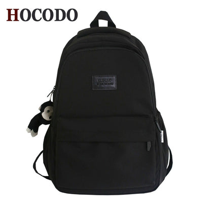 Antmvs Antmvs  High Quality Waterproof Nylon Women Backpack For Teenage Girl School Bag Korean Style College Student Bag Laptop Backpack