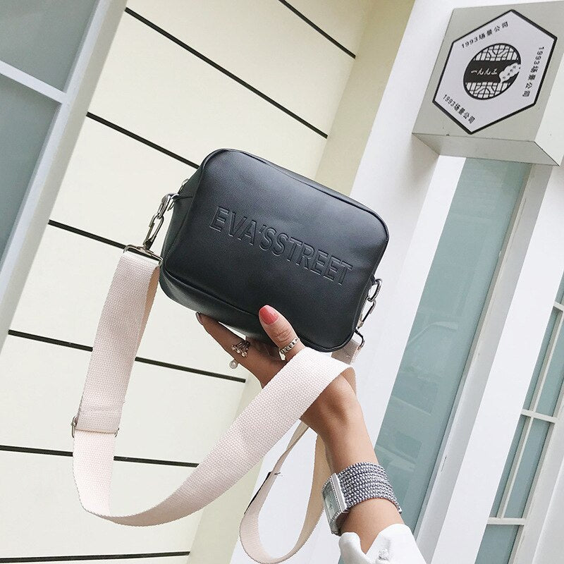 Antmvs Antmvs Brand Designer Leather Women Bag Ladies Shoulder Messenger Bags Handbag Letter Flap Simple Fashion Females Crossbody Bag