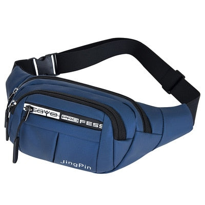 Antmvs  Waterproof Man Waist Bag Fanny Pack Fashion Chest Pack Outdoor Sports Crossbody Bag Casual Travel Male Belt Bag Hip Waist Packs