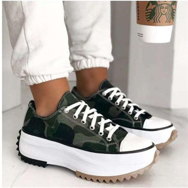 antmvs  Sneaker Shoes For Women  Zebra Platform Canvas Shoes Fashion Woman Sport Casual Vulcanized Shoes Female Chaussure Femme