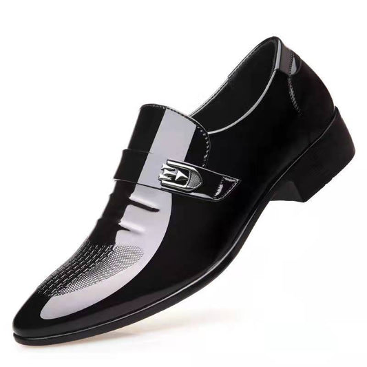 Antmvs  Large Sizes Man Formal Leather Shoes Elegant Dress Shoes For Men Italian Pointed Man Casual Society Loafers Shoe Male Footwear