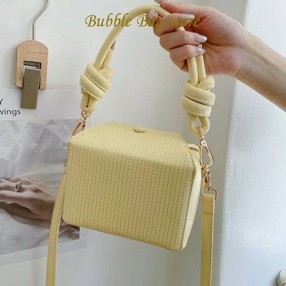 Antmvs Antmvs   Green Pink Yellow Shoulder Bag Luxury Bucket Bag Handbags Designer Crossbody Bags Small Square Party Prom Bag