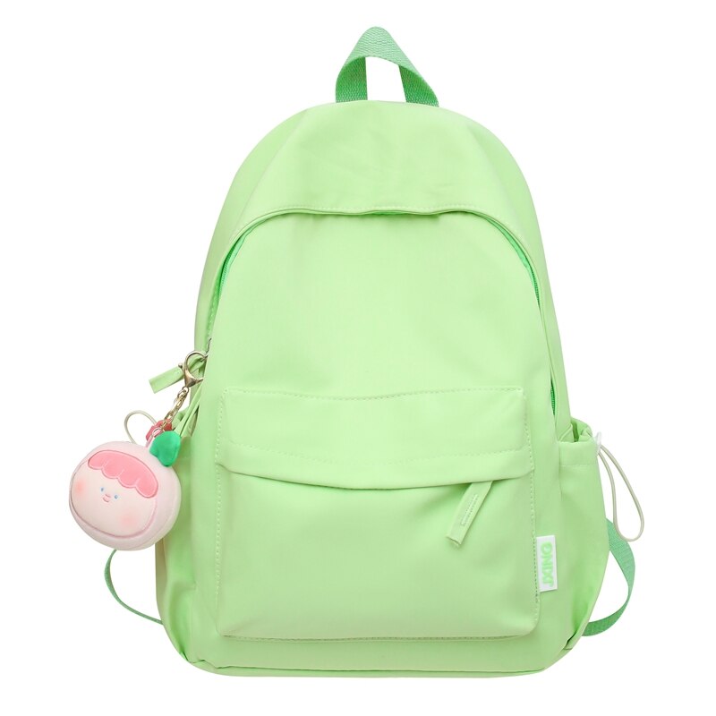 Antmvs Antmvs   New Women's Backpack Solid  Women's Leisure Travel Bag Youth Girls High Quality Schoolbag Large Capacity Zipper Backpack