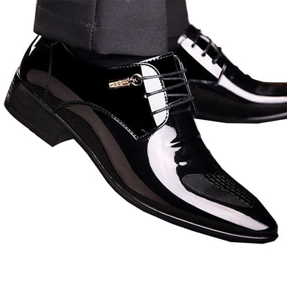 Antmvs  Large Sizes Man Formal Leather Shoes Elegant Dress Shoes For Men Italian Pointed Man Casual Society Loafers Shoe Male Footwear