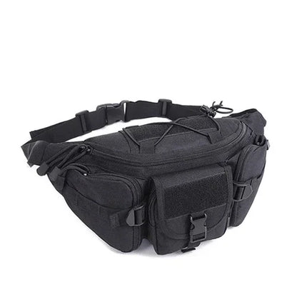 Antmvs Antmvs - Men's Tactical Waist Pack Sports Waterproof Multifunctional Solid Camouflage Hunting Hiking Multi-Purpose Nylon Phone Handsome