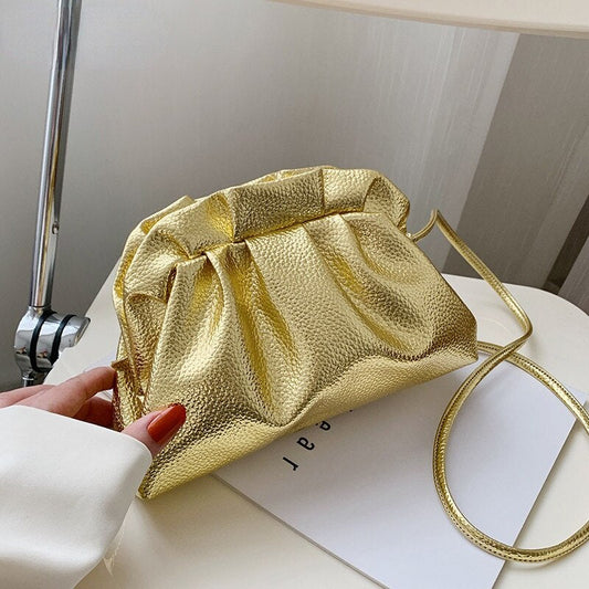 Antmvs Antmvs  spring and summer fashion simple shoulder bag solid color personalized candy color drawstring women's bag designer handbag