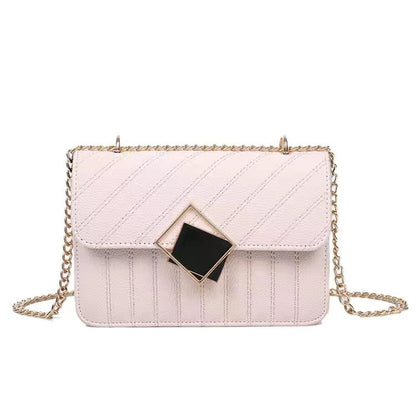 Antmvs Antmvs Shoulder Bag Female New Trend Fashion  Atmospheric Soft Surface Small Square