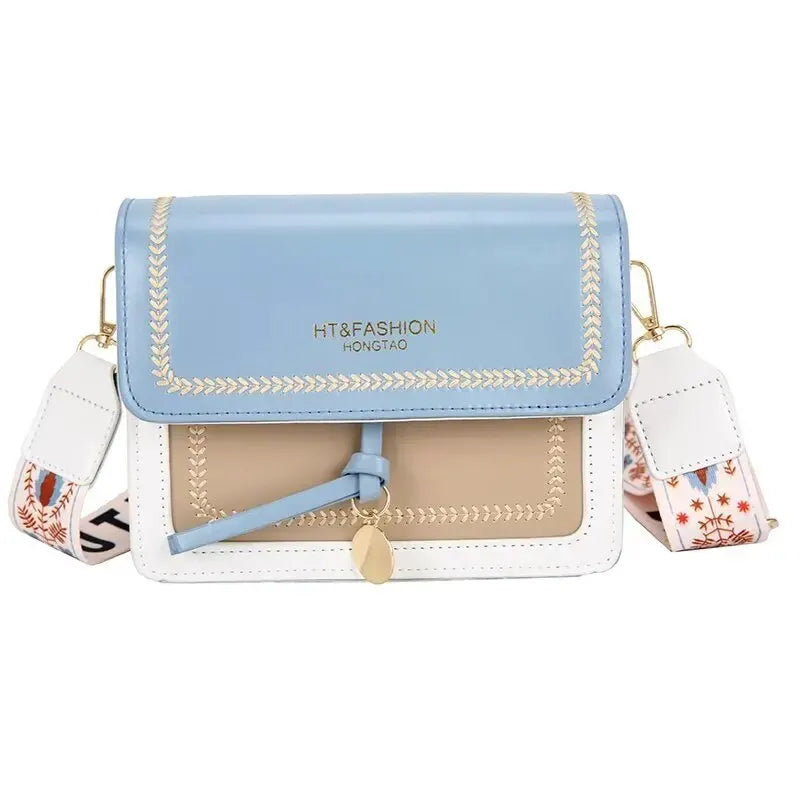 Antmvs Antmvs - Rilibegan Women's Bag Sweet Color Organ Bag With Small Square Bag Simple Casual Shoulder Bag Girl Bag