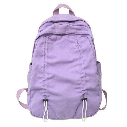 Antmvs Antmvs Girl Fabric School Bag New Fashion College Student Vintage Women Backpack Canvas Female Laptop Bag Travel Kawaii Ladies Backpack