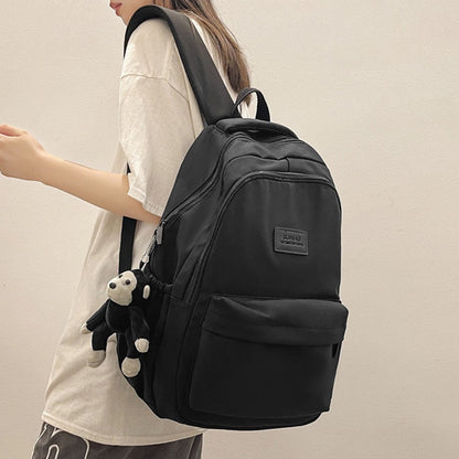 Antmvs Antmvs  High Quality Waterproof Nylon Women Backpack For Teenage Girl School Bag Korean Style College Student Bag Laptop Backpack