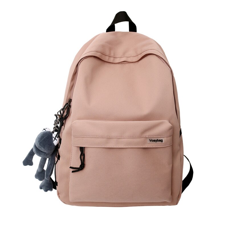 Antmvs Antmvs  New Fashion Backpack For Women Solid Color Large Capacity Casual Female Backpack College Students School Bag Unisex Laptop Bag