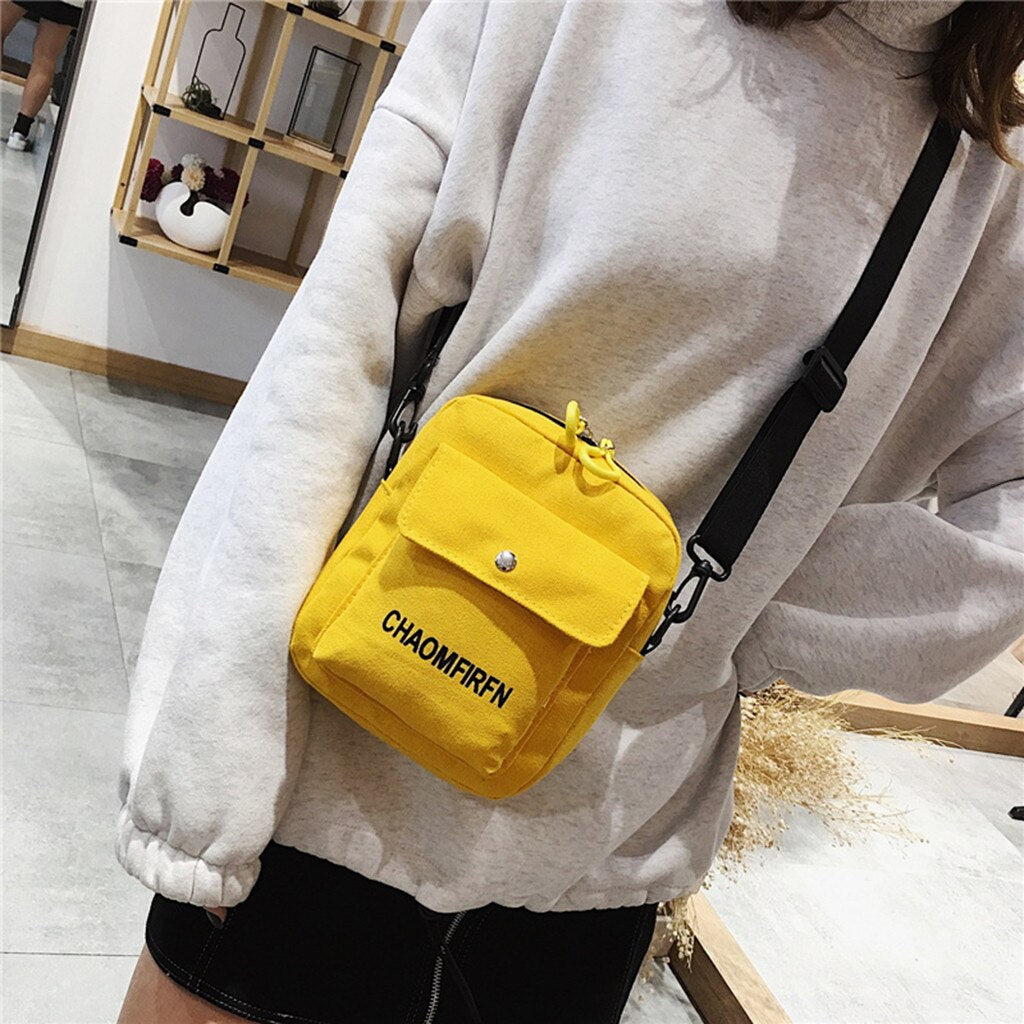 Antmvs Antmvs  Bags for Women  Women Pure Color Casual Tote Outdoor Bag Canvas Handbag Zipper Shoulder Bag Luxury Bag Bolsas Femininas bags