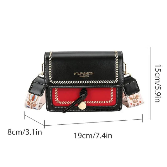 Antmvs Antmvs - Rilibegan Women's Bag Sweet Color Organ Bag With Small Square Bag Simple Casual Shoulder Bag Girl Bag