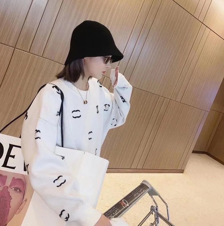 new Women's Sweaters Fashion Long Sleeve Knitwear Women brand designer Sweaters