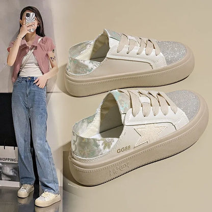 New Design Women's Casual Shoes Canvas Soft Thick Sole Comfortable Free shipping