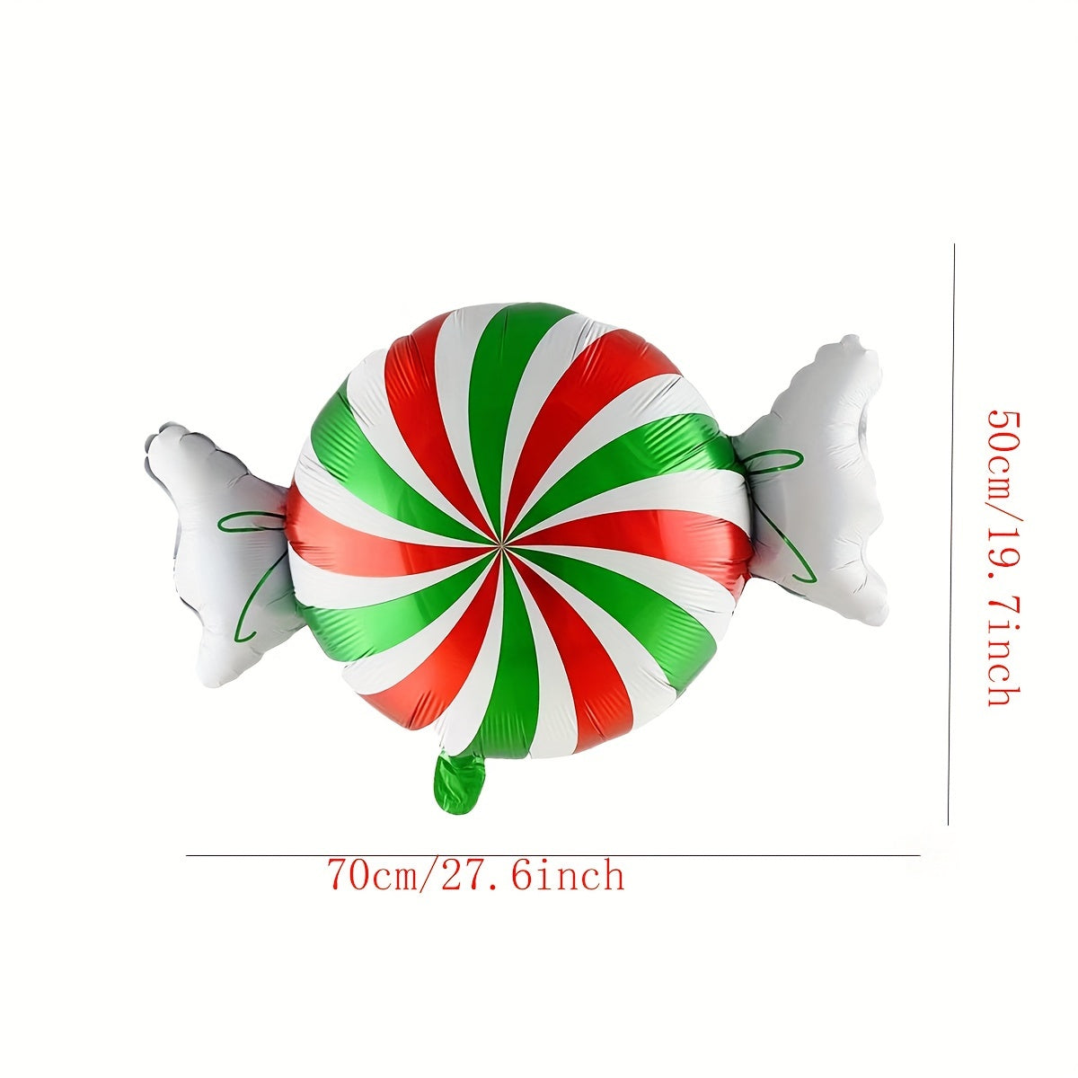 2pcs, Red Green Christmas Candy Balloons, Windmill Candy Balloon, Christmas Decorations for Home, 2025 Christmas Party Decorations, Navidad 2025