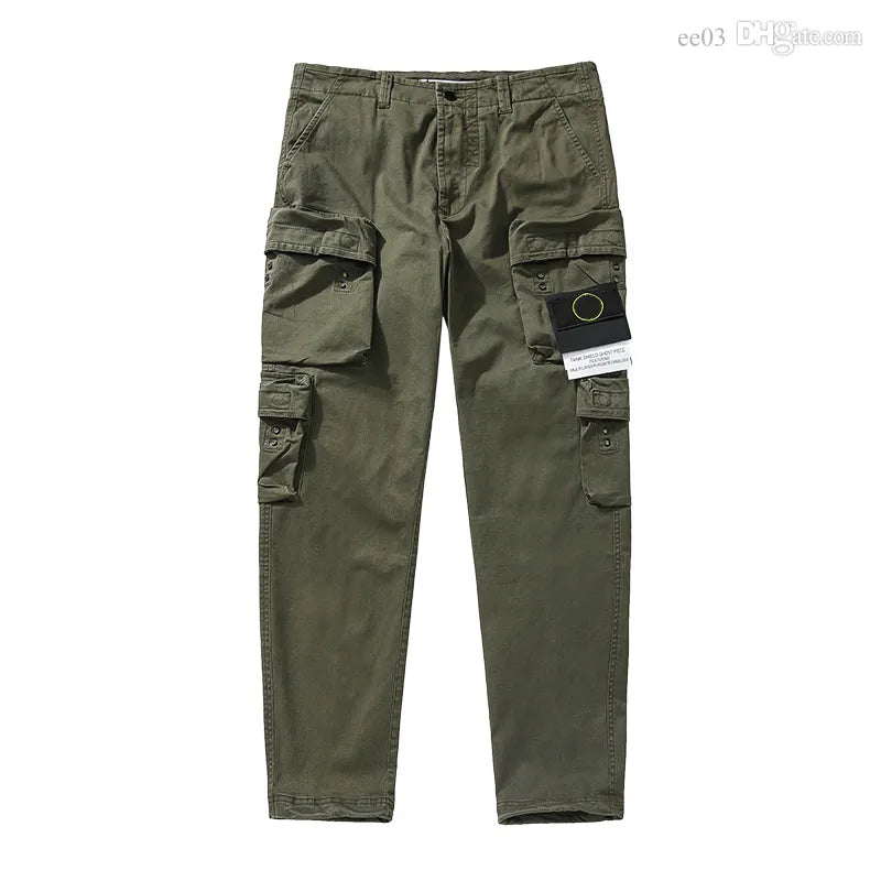 TOP quality topstoney pant Multi pocket fashionable casual workwear pants Classic embroidered badge workwear pants