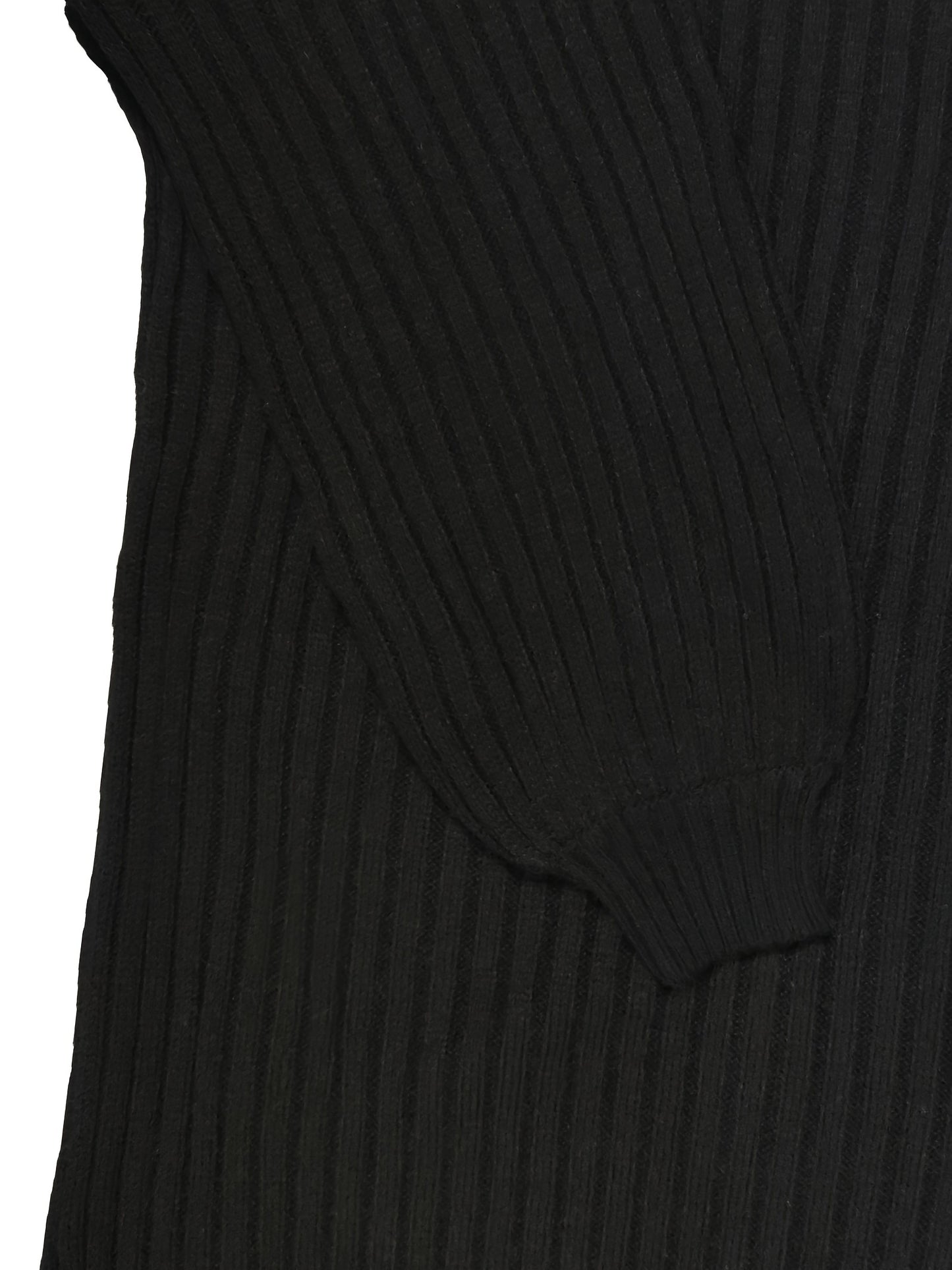 Antmvs Plus Size Casual Sweater Dress, Women's Plus Solid Long Sleeve Turtle Neck Mini Sweater Dress