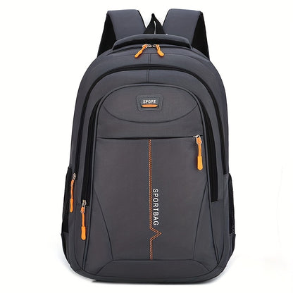 RuggedWaterGuard - Spacious Mens Travel Backpack with Laptop Compartment - Durable, Water-Resistant, Perfect for High School, College & Adventure