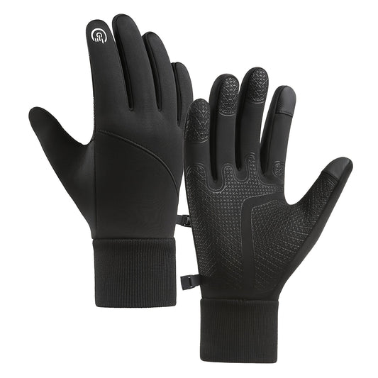 Waterproof Winter Cycling Gloves - Touchscreen Compatible, Thermal and Anti-Slip for Men and Women