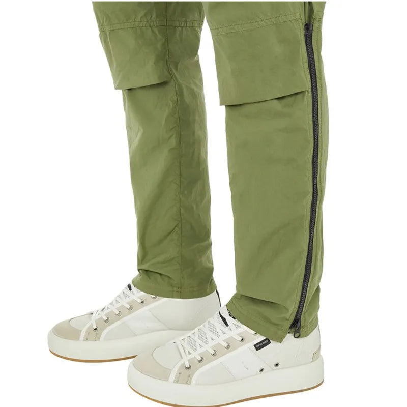 ST-2298 Thin Slacks Men's Micro-elastic Straight Pants Light Casual Breathable Youth Jogger Pants