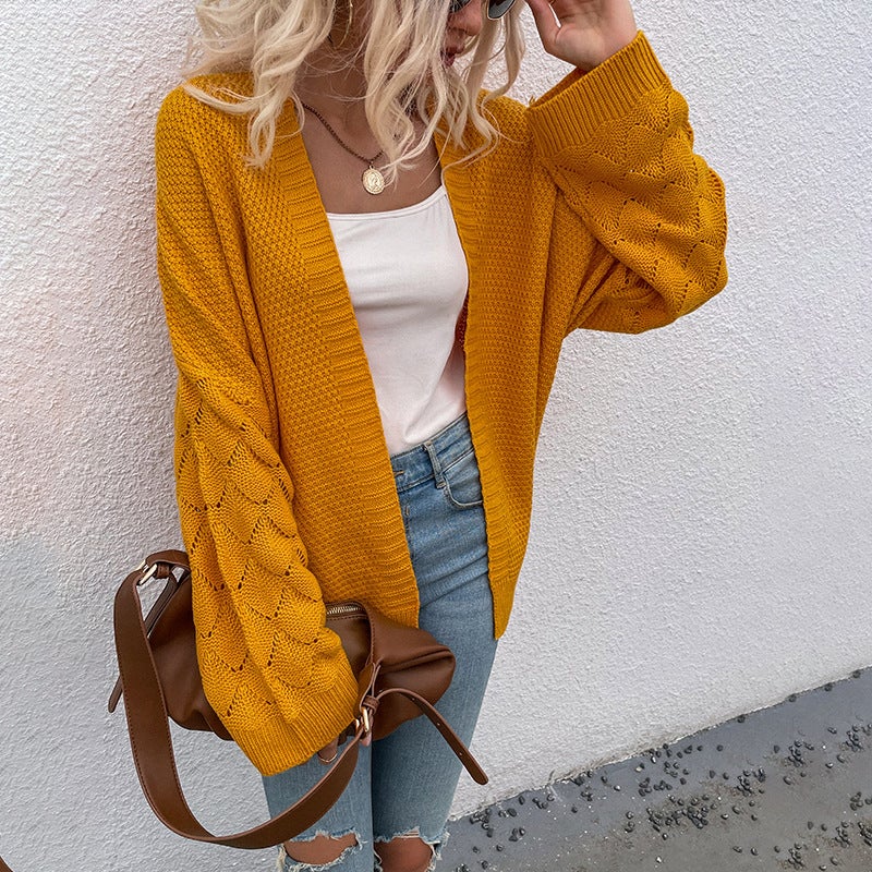 Cozy Up Open Front Cardigan