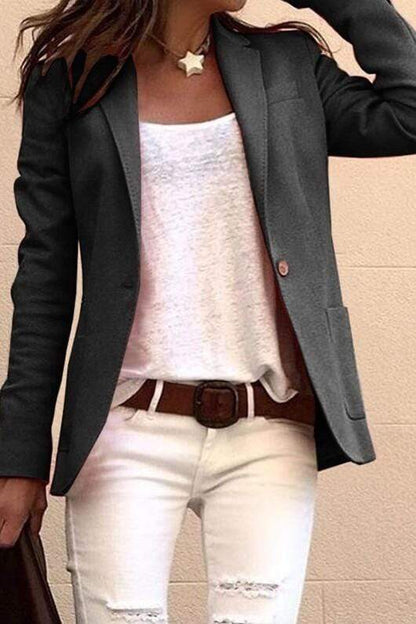 Sale Candy Color Suit Commuter Slim Jacket