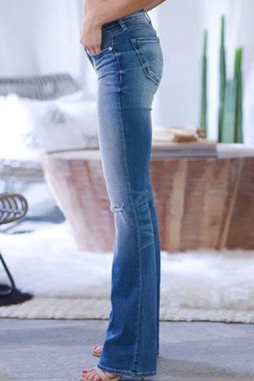 Antmvs 70s Stretch Hip Hugger Jeans(S-4XL)