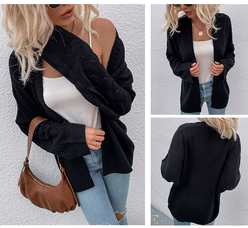 Cozy Up Open Front Cardigan