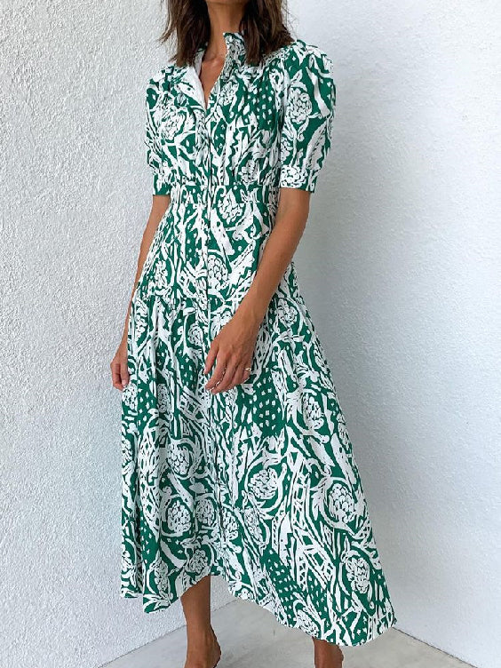 Sexy Vacation Casual Cotton Linen Dress