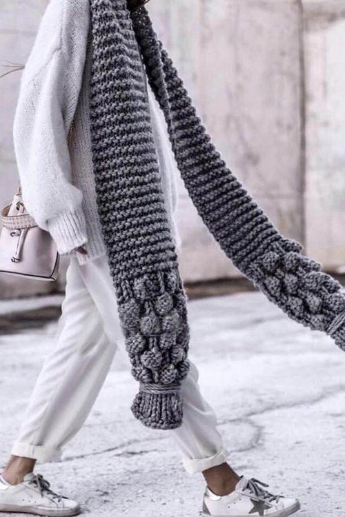 Knit Weather Cozy Scarf