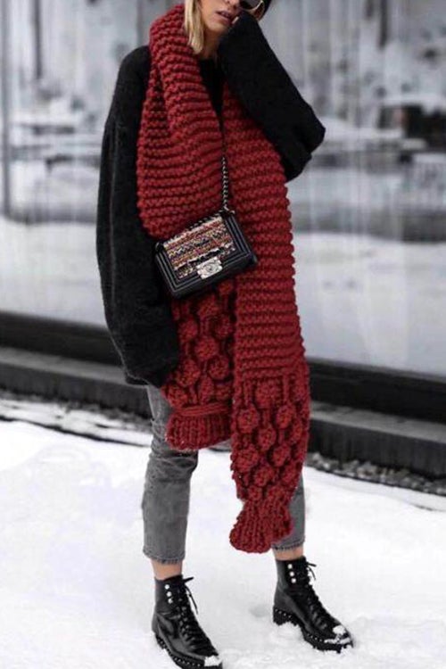 Knit Weather Cozy Scarf