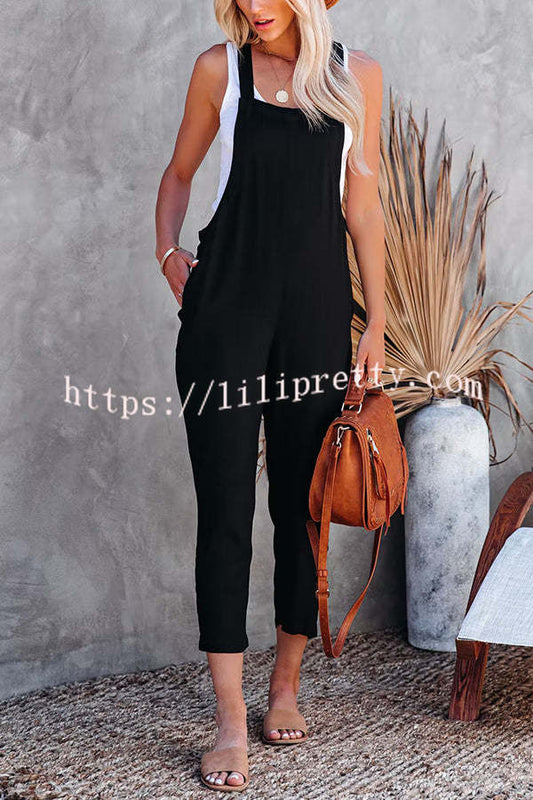 Antmvs Palmer Pocketed Overalls Jumpsuit