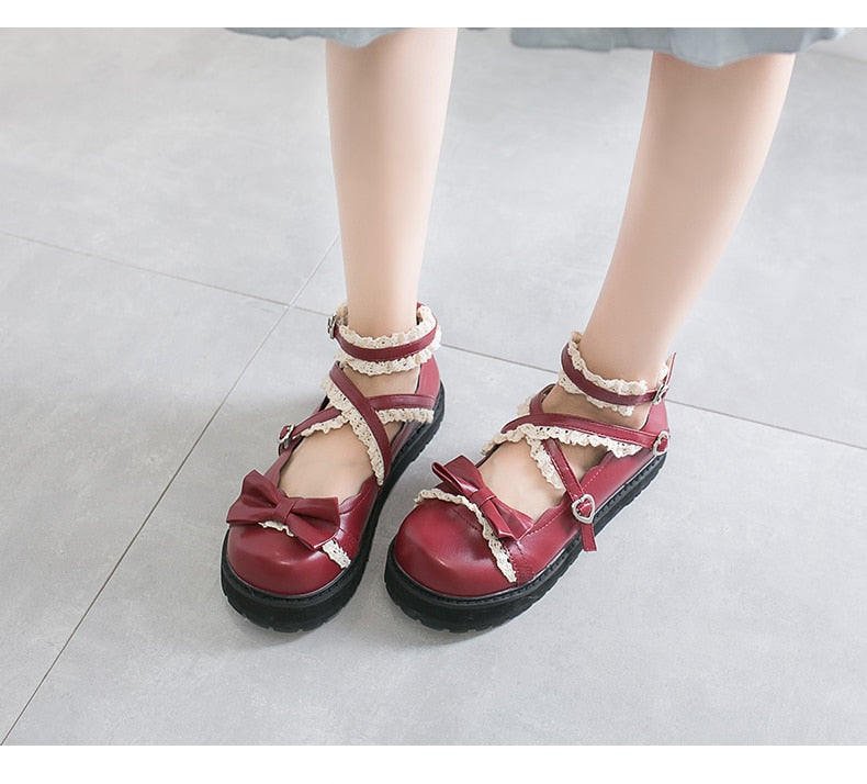 antmvs lolita shoes women japanese sweet white red black cosplay shoes kawaii shoes women lolita sneakers cute shoes zapatilla mujer