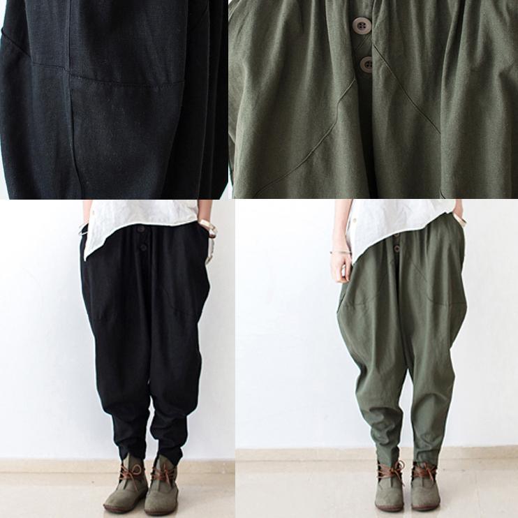 Tea Green Linen Pants Jodhpurs Winter Pants