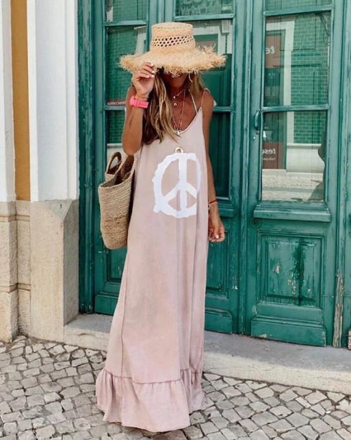 Summer Sleeveless Maxi Dress